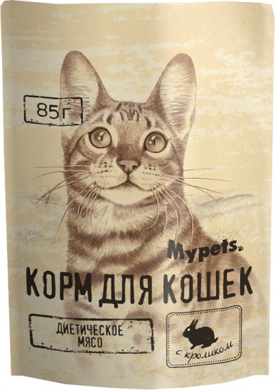 Корм для кошек с кроликом