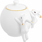 Сахарница с крышкой «Зайчата»