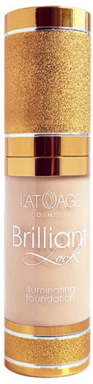 Крем тональный для лица «Brilliant look», оттенок 301 Светло-бежевый