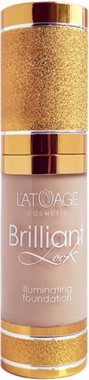 Крем тональный для лица «Brilliant look», оттенок 303 Натуральный
