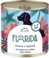 Корм для собак «Лосось и груша»