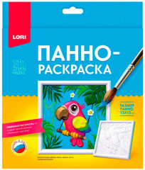 Панно-раскраска «Попугай»