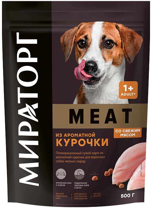 Корм для для взрослых собак мелких пород c курицей | Winner Мираторг