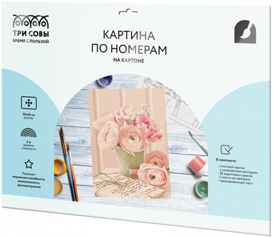 Картина по номерам «Письмо нежности»