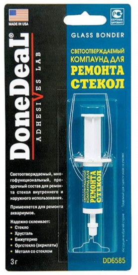 Клей для стекол светоотражаемый
