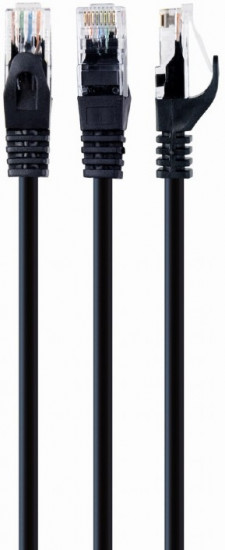 Патч-корд Cablexpert PP6U-1M/BK