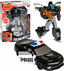 Трансформер «Робот-автомобиль полиция»
