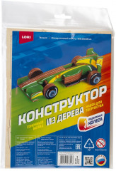 Конструктор из дерева «Гоночный болид»