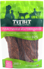 Пластинки для собак всех пород из говядины