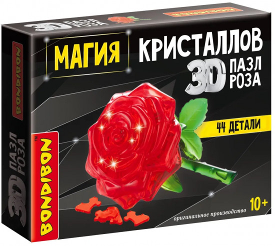 Пазл 3D «Роза»