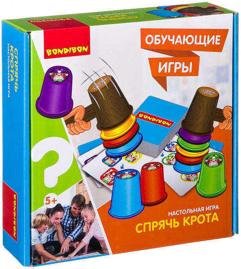 Игра настольная «Спрячь крота»