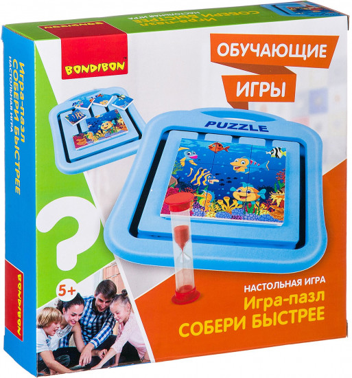 Игра настольная «Собери быстрее»