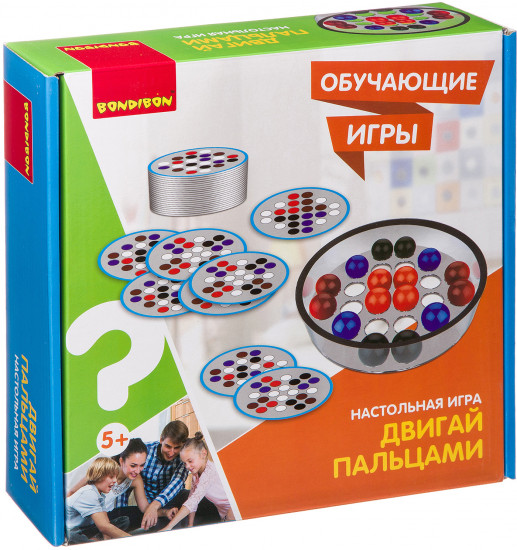 Игра настольная «Двигай пальцами»