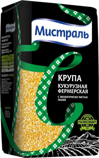 Крупа кукурузная фермерская