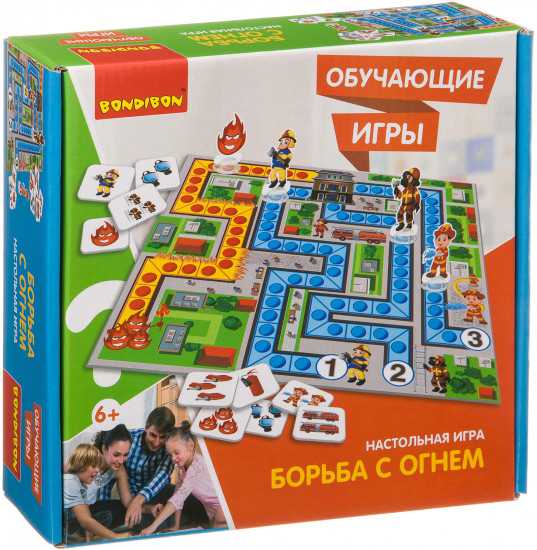 Игра настольная «Борьба с огнем»