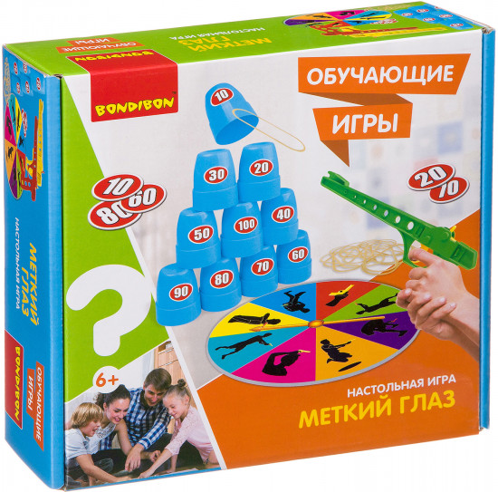 Игра настольная «Меткий глаз»