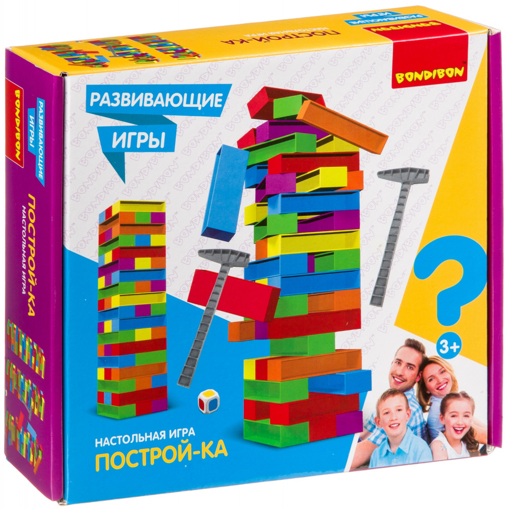 Игра развивающая «Построй-ка» | Развивающие игры | Bondibon