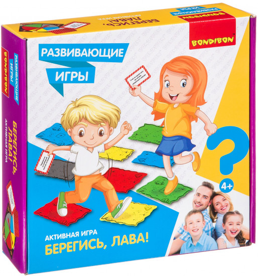 Игра «Берегись, лава»