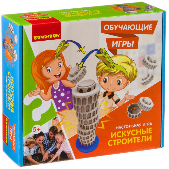 Игра настольная «Искусные строители»