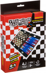 Набор настольных игр 4 в 1