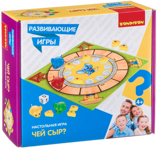 Игра настольная «Чей сыр?»