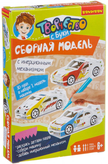 Модель сборная «Гоночный автомобиль»