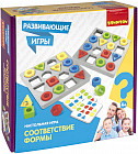 Игра настольная «Соответствие формы»