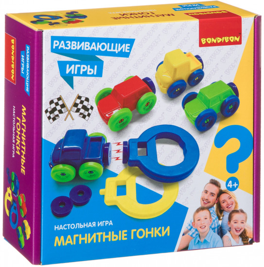 Игра настольная «Магнитные гонки»