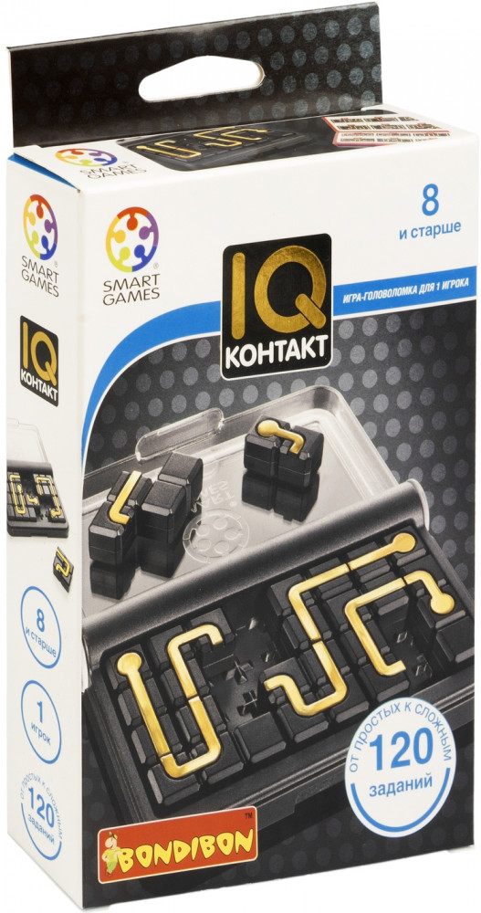 Игра настольная «IQ-контакт» | Smart games | Bondibon
