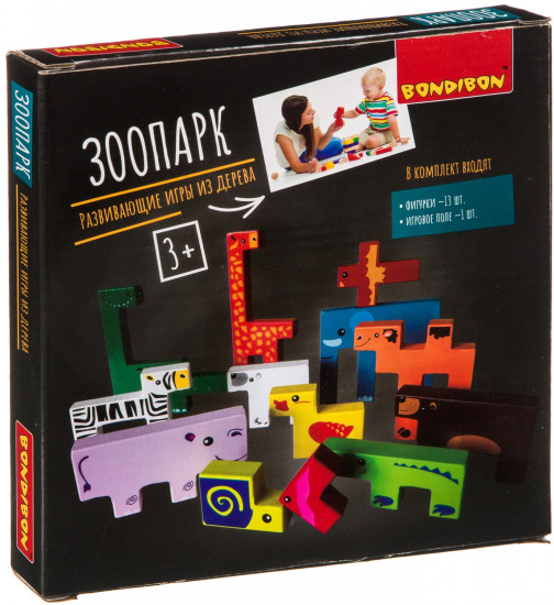 Игра развивающая «Зоопарк»