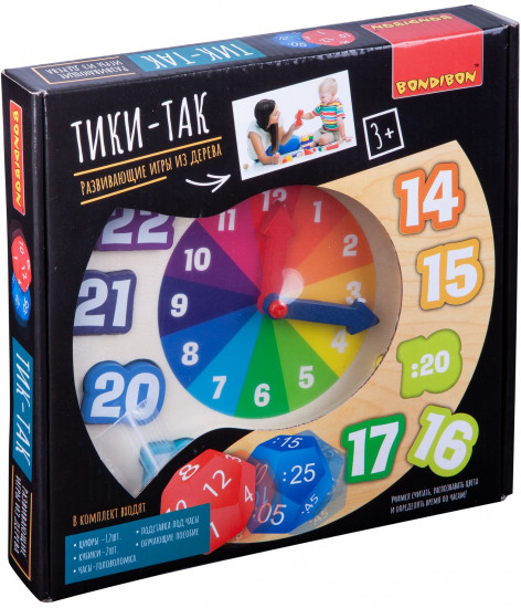 Игра развивающая «Тики-так»