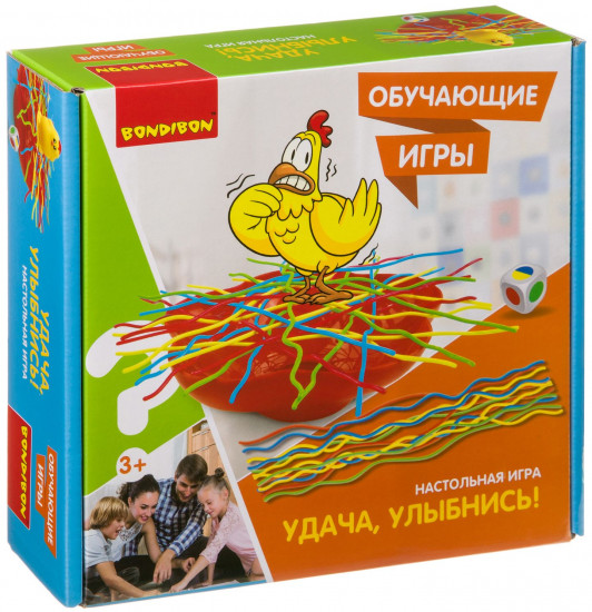 Игра настольная «Удача, улыбнись!»