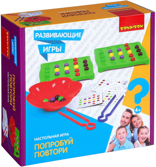Игра настольная «Попробуй повтори»