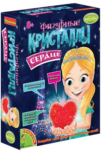 Набор для опытов «Кристалл сердце»