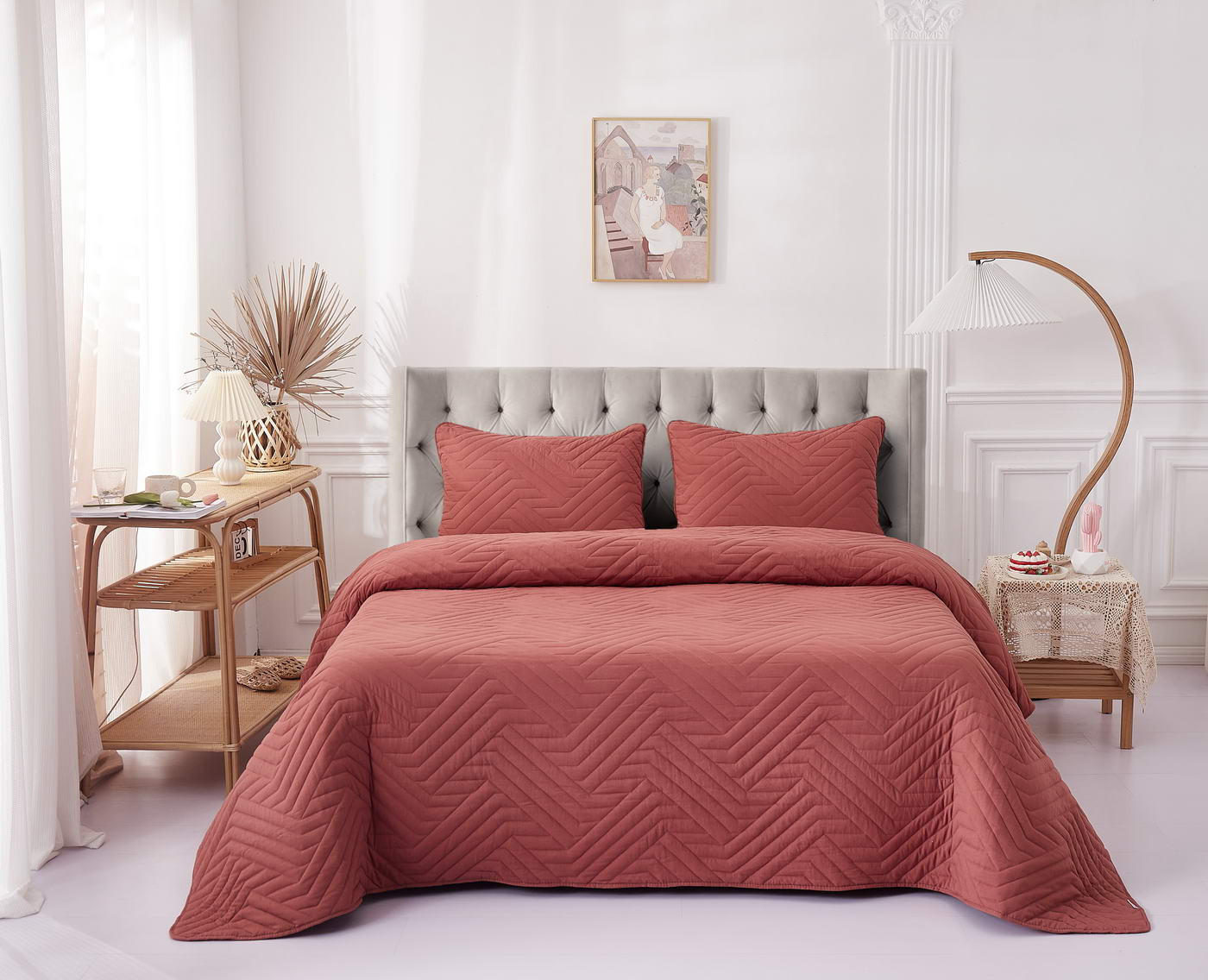 Покрывало с наволочками | Мориц | Sofi De Marko