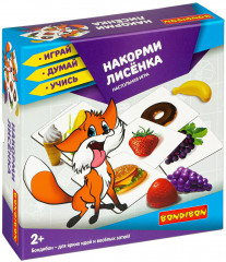 Игра настольная «Накорми лисенка»