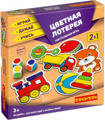 Игра настольная «Цветная лотерея»