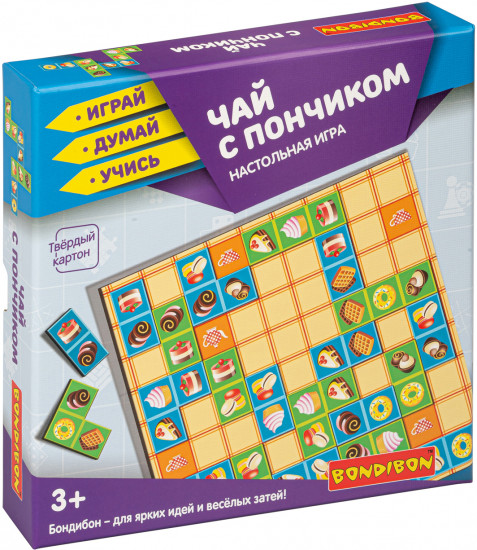 Игра настольная «Чай с пончиком»