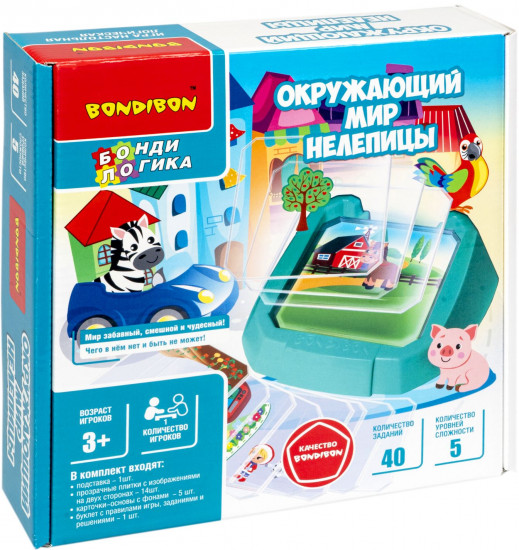 Игра настольная «Окружающий мир. Нелепицы»