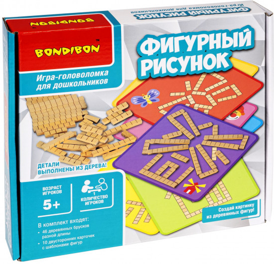 Игра-головоломка «Фигурный рисунок»