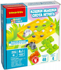 Игра настольная «Кошки-мышки. Охота играть»