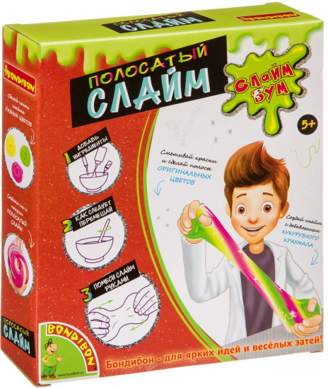 Набор игровой «Полосатый слайм»