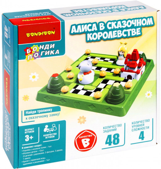 Игра настольная «Алиса в сказочном королевстве»