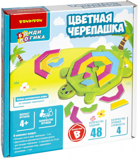 Игра настольная «Цветная черепашка»