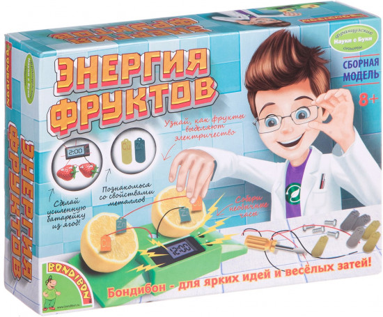 Набор для опытов «Энергия фруктов»