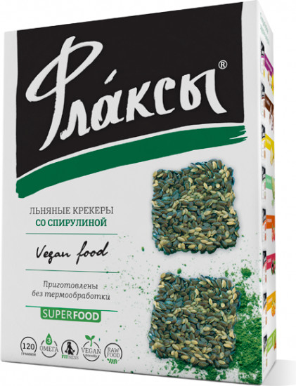 Флаксы льняные со спирулиной