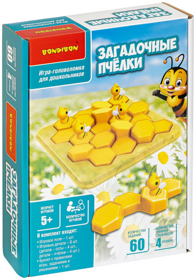 Игра-головоломка «Загадочные пчелки»