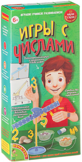 Игра настольная «Игры числами»