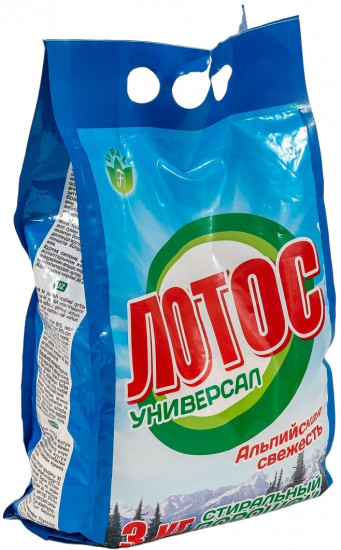 Порошок стиральный «Лотос»
