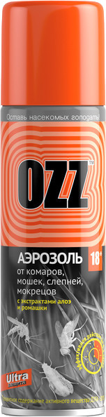 Аэрозоль репеллентный «Ozz» | Ultra | OZZ